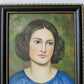 Vintage Original Female Portrait of 1900s Woman