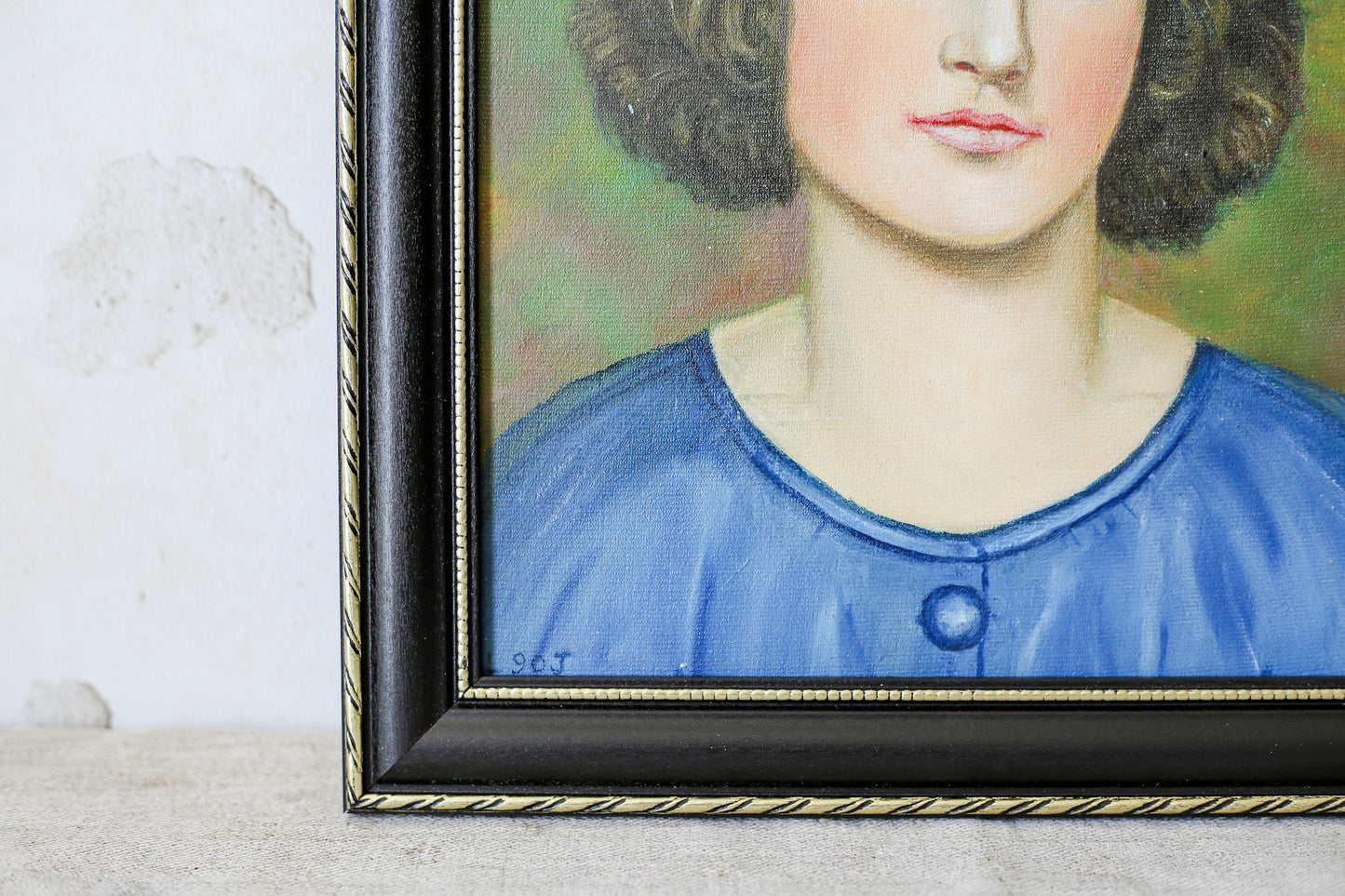 Vintage Original Female Portrait of 1900s Woman