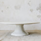 European Ironstone 14" Cake Stand, c1890