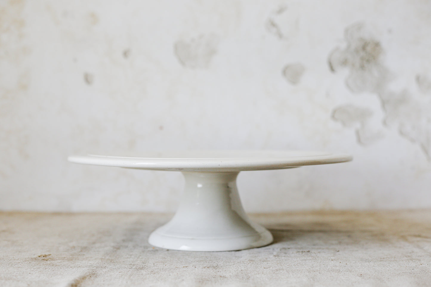 European Ironstone 14" Cake Stand, c1890