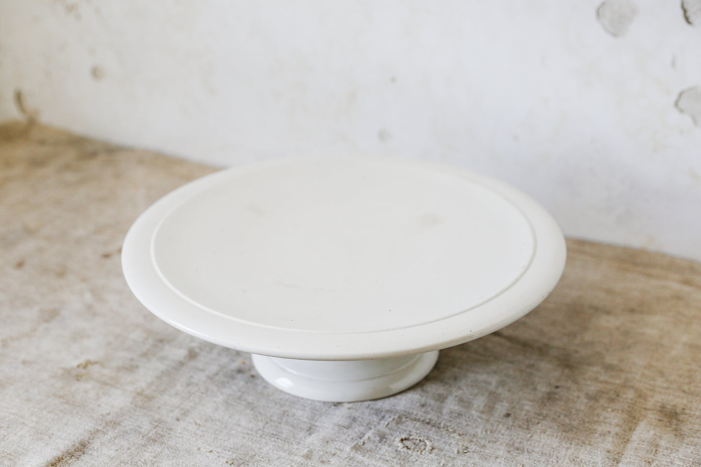 European Ironstone 14" Cake Stand, c1890