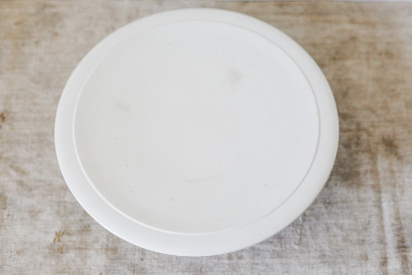 European Ironstone 14" Cake Stand, c1890