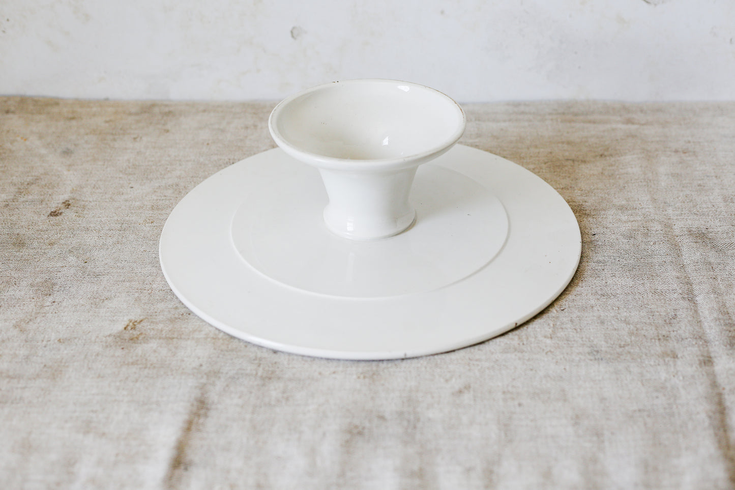 European Ironstone 14" Cake Stand, c1890