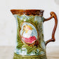 Majolica Jug with Neoclassical Portrait, c1880