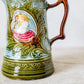 Majolica Jug with Neoclassical Portrait, c1880