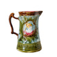 Majolica Jug with Neoclassical Portrait, c1880