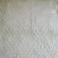 Vintage Scrappy Green Grandmother’s Flower Garden Quilt, c1940