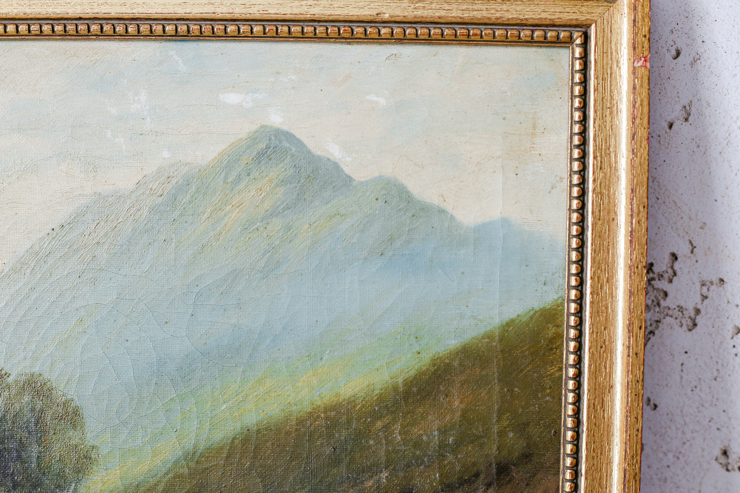 Scottish Highlands and Cows Pastoral Landscape, c1880