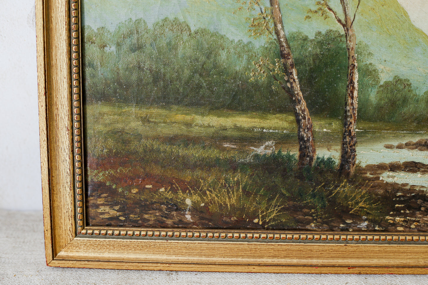 Scottish Highlands and Cows Pastoral Landscape, c1880