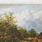 English Oil Painting of Cows by Pond, 19th Century