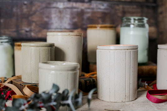 Hot Toddy Antique English Jar Candle