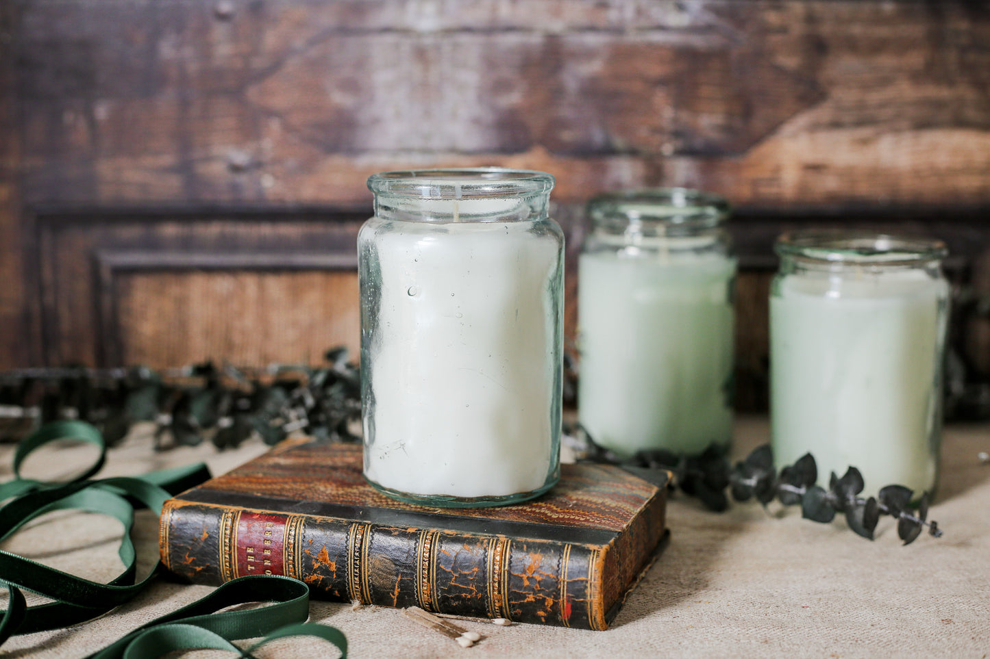 Fraser Fir Antique English Jar Candles