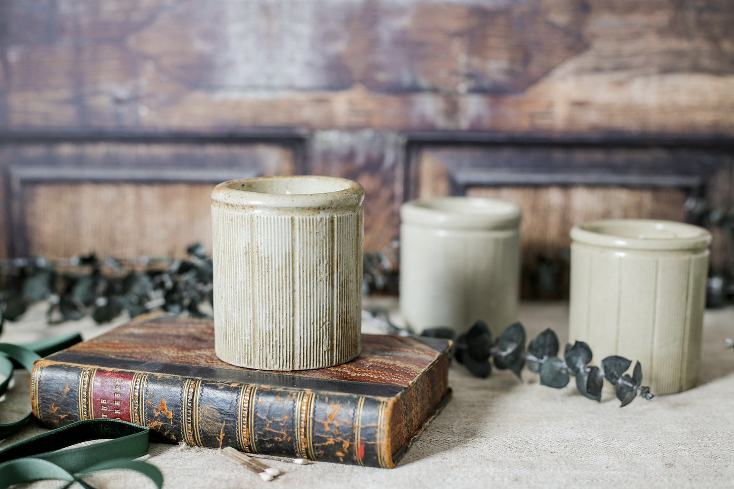 Fraser Fir Antique English Jar Candles