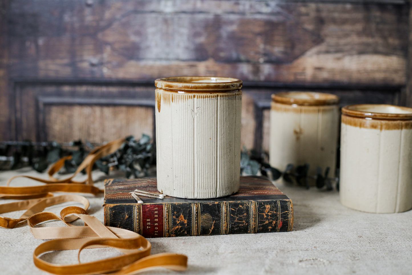 Golden Fields Antique English Jar Candles