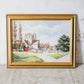 Oil Painting of St. Swithun's Church, Gloucestershire by Eric McGregor