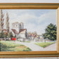 Oil Painting of St. Swithun's Church, Gloucestershire by Eric McGregor
