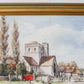 Oil Painting of St. Swithun's Church, Gloucestershire by Eric McGregor