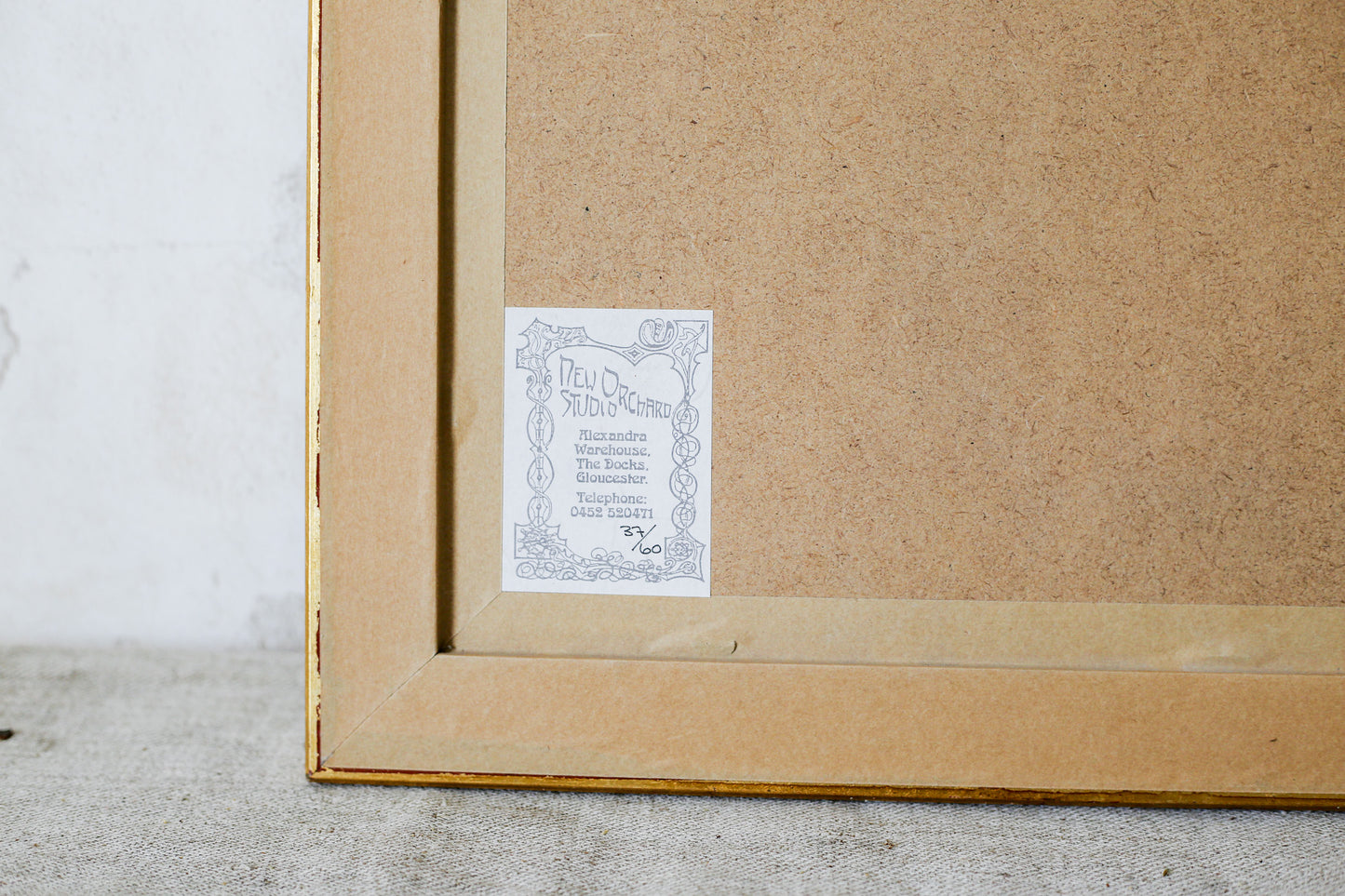 Oil Painting of St. Swithun's Church, Gloucestershire by Eric McGregor