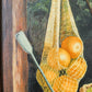 "Potassium" Still Life Oil Painting of Kitchen Vegetables by Beryl Stoner