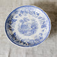Blue and White Ironstone Footed Squat Compote, c1850