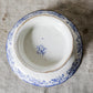 Blue and White Ironstone Footed Squat Compote, c1850