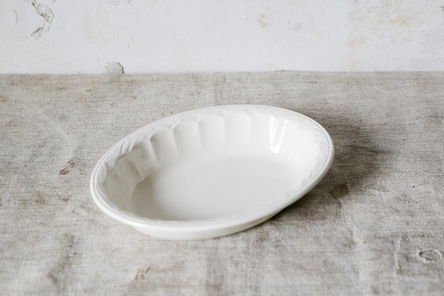 Arthur Wilkinson Wheat Ironstone Oval Vegetable Serving Dish, c1910