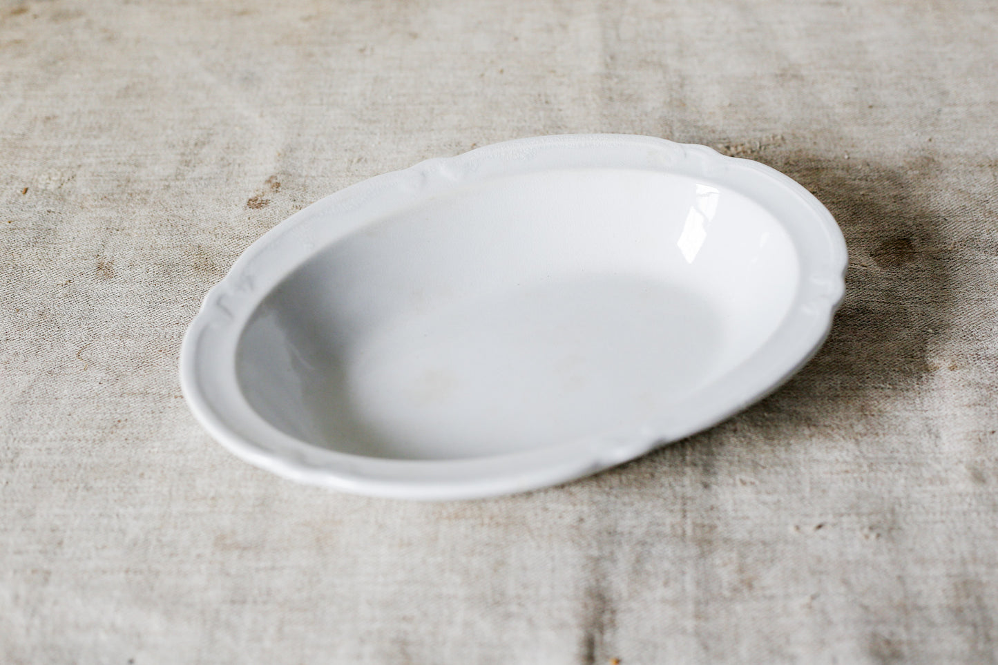 John Alcock Ironstone Oval Vegetable Dish, c1850