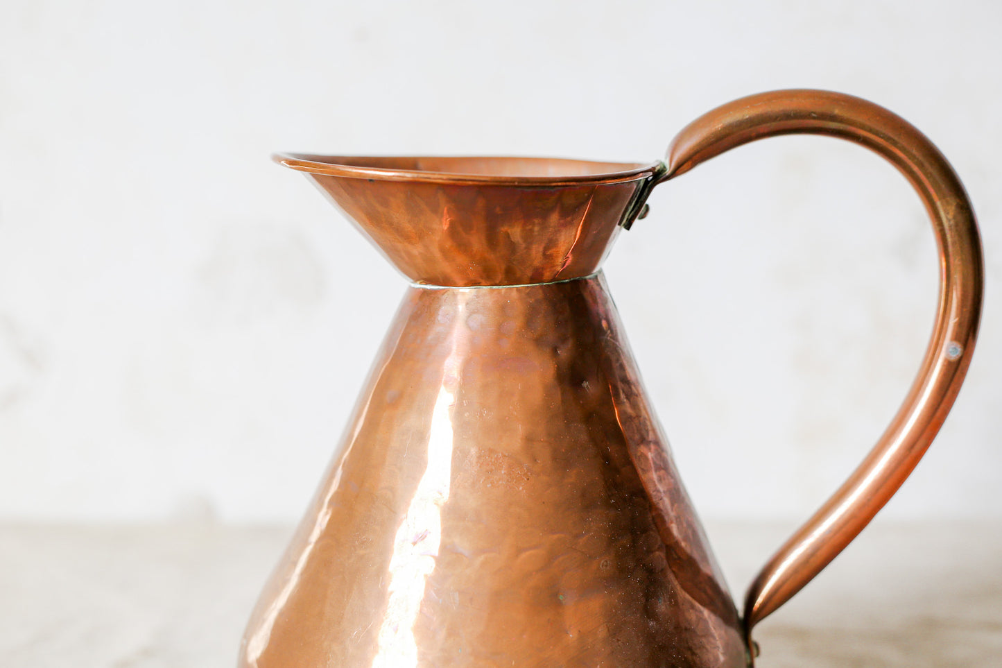 English Copper Harvest Jug, c1880