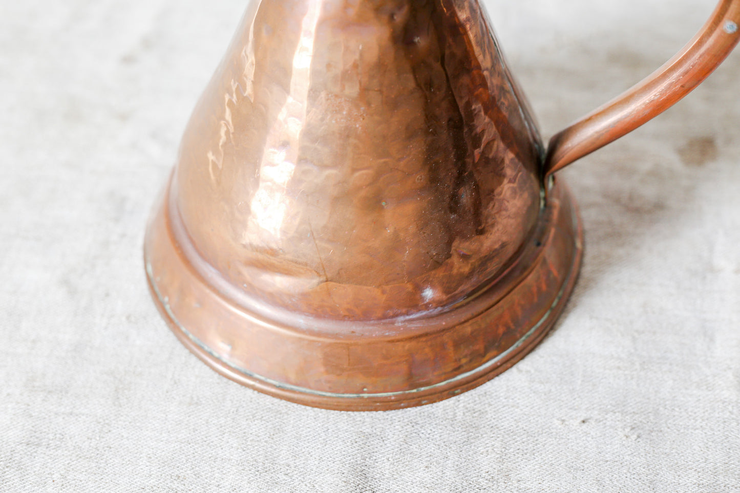 English Copper Harvest Jug, c1880