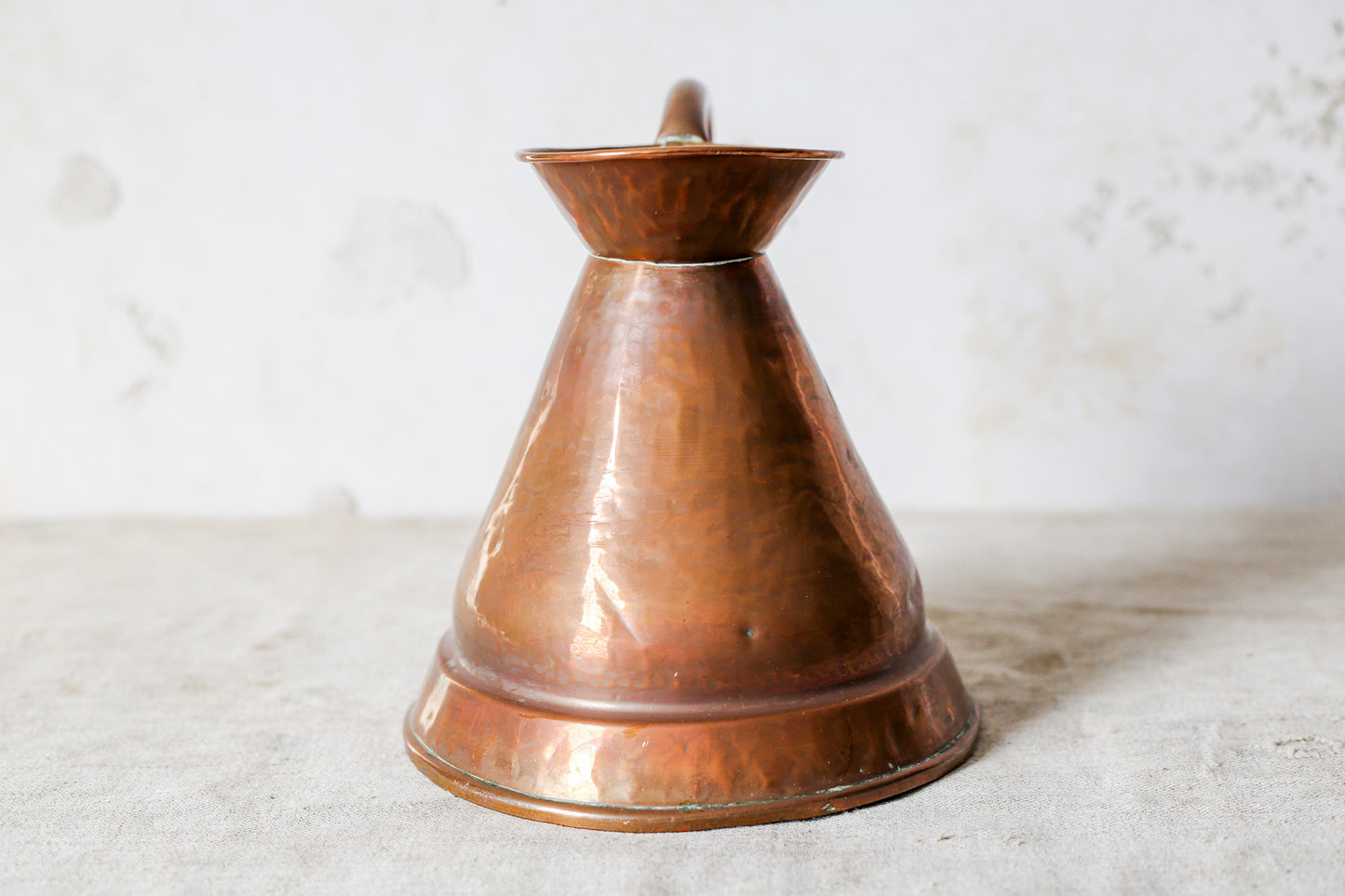 English Copper Harvest Jug, c1880