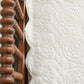 Hand Quilted All-White Whole Cloth Quilt