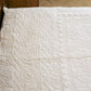 Hand Quilted All-White Whole Cloth Quilt