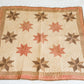 Primitive 8-Point Star Wall Quilt, c1880