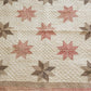 Primitive 8-Point Star Wall Quilt, c1880