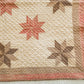 Primitive 8-Point Star Wall Quilt, c1880