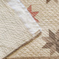 Primitive 8-Point Star Wall Quilt, c1880