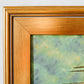 English Nautical Sailboat Painting in Gold-Tone Frame