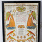 1825 Pennsylvania Dutch Fraktur Folk Art Birth Certificate