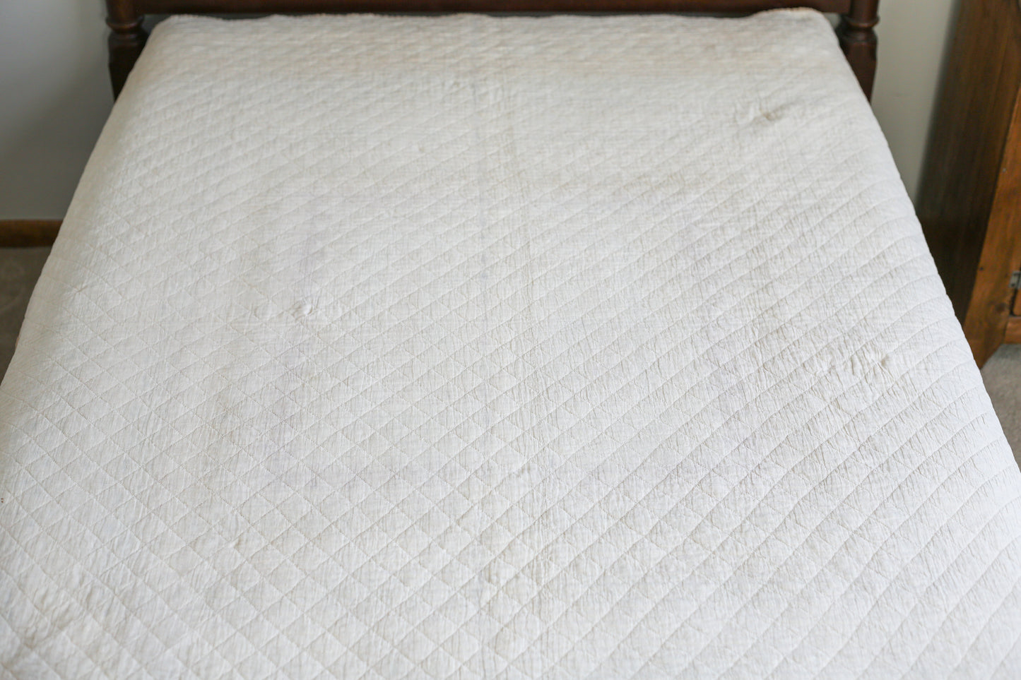 Primitive Around the World Quilt, c1900