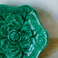 Antique Green Wedgwood Chrysanthemum Pedestal Compote, c1870