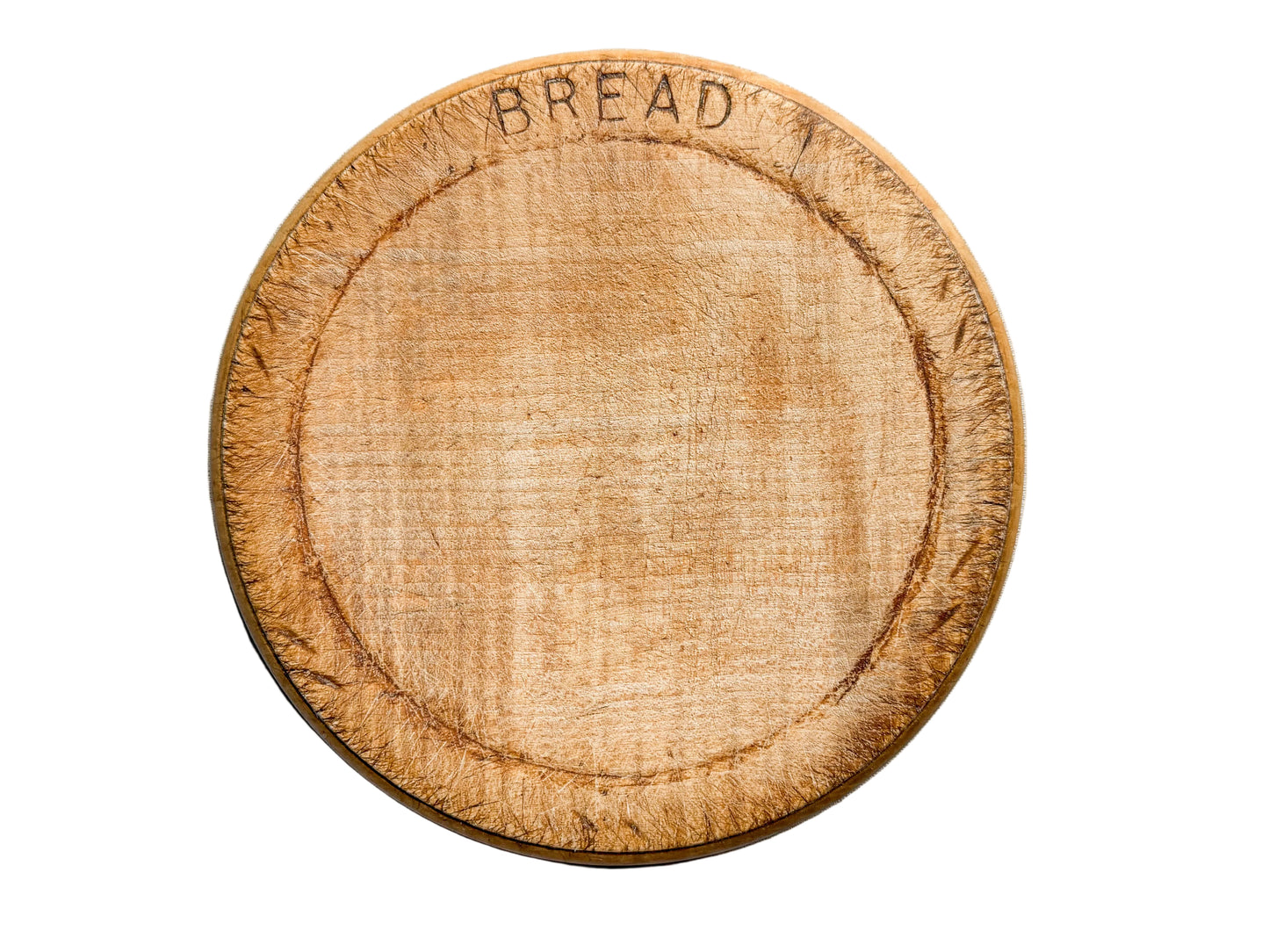 Vintage English Carved "Bread" Board