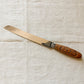 "Bread" Hand Carved Knife with J.H. Potter, Sheffield Blade, c1920
