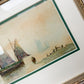 Pair of Antique 19th-Century English Marine Watercolors – Signed J. Turner