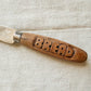 "Bread" Hand Carved Knife with J.H. Potter, Sheffield Blade, c1920