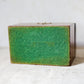 Antique Dome Top Walnut Tea Caddy with Brass Decoration, c1860
