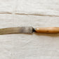 Wheat Carved Bread Knife with J. Ireland Blade, c1920