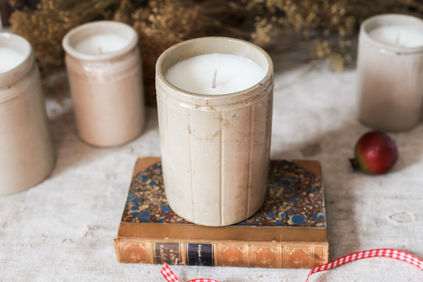 Hot Toddy Antique English Jar Candle