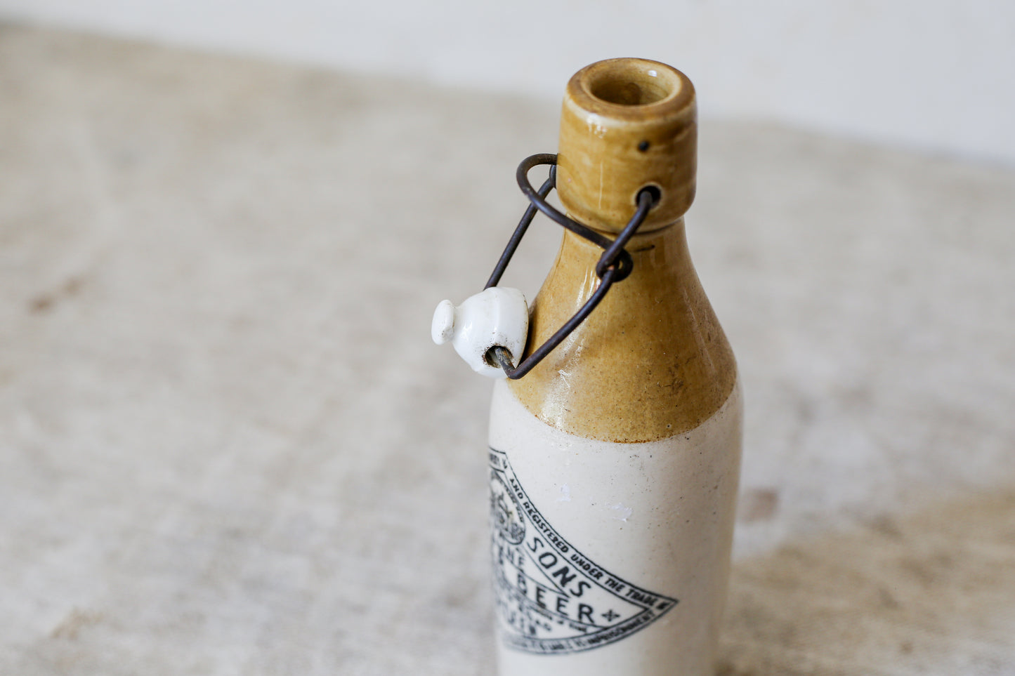 Hay & Sons Aberdeen Stoneware Ginger Beer Bottle with Stopper