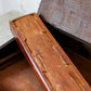1892 Carved Wood Sloped Desk Box with "JM" Initials