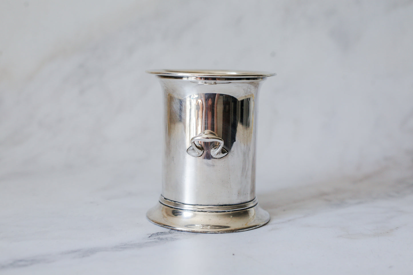 Vintage William Suckling & Sons Silver-Plated Wine Sleeve with Handles